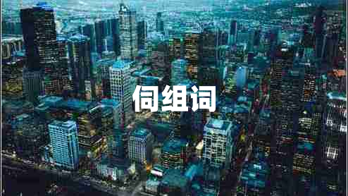 伺組詞