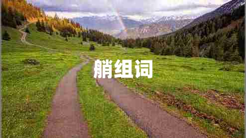 艄組詞