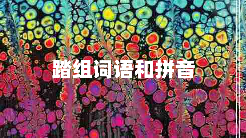 踏組詞語(yǔ)和拼音