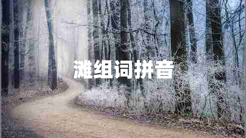 灘組詞拼音