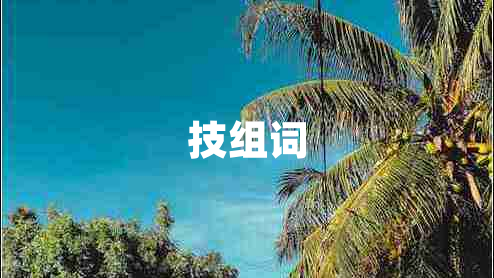 技組詞