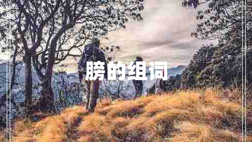 膀的組詞