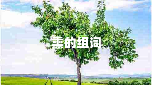 熏的組詞