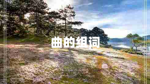 曲的組詞