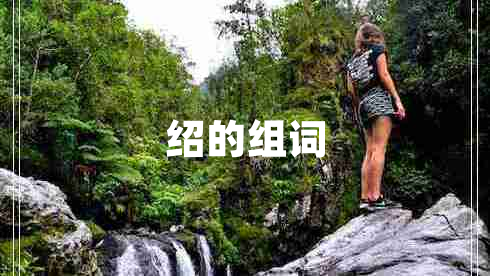 紹的組詞