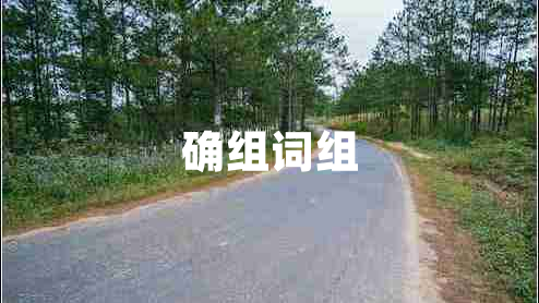 確組詞組