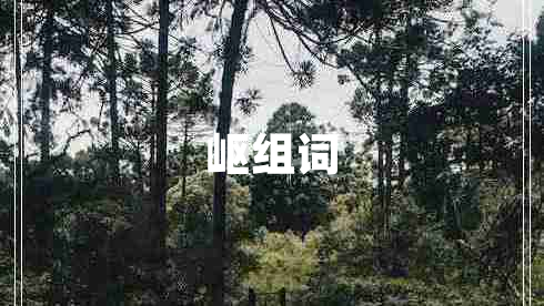 嶇組詞