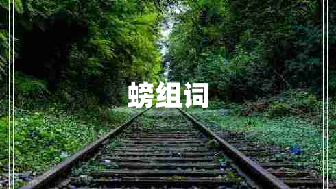 螃組詞