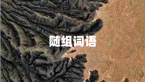 隨組詞語(yǔ)