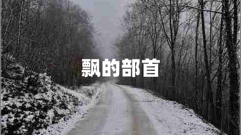 飄的部首