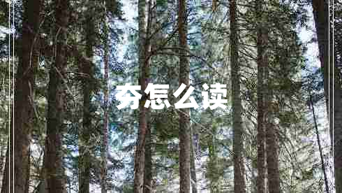 夯怎么讀