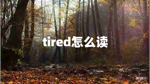 tired怎么讀