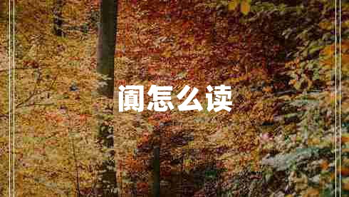 闐怎么讀