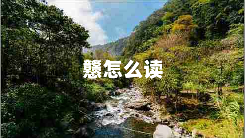 戇怎么讀
