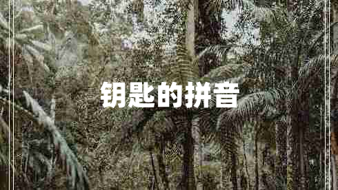 鑰匙的拼音