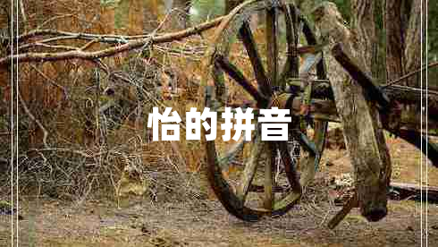 怡的拼音