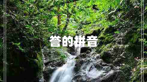譽(yù)的拼音