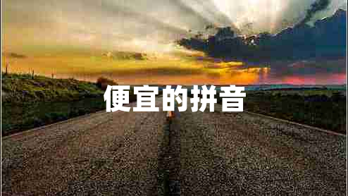 便宜的拼音