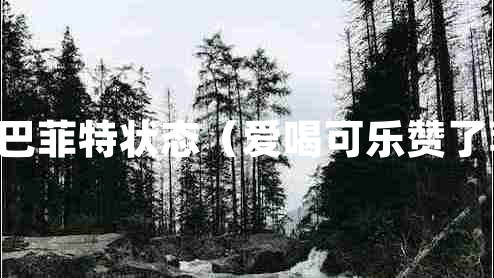 91歲巴菲特狀態(tài)（愛(ài)喝可樂(lè )贊了蘋(píng)果）