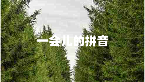 一會(huì )兒的拼音