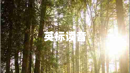 英標讀音