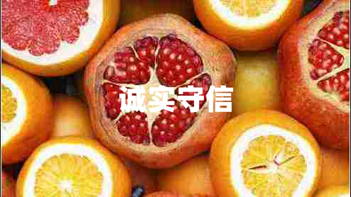 誠實(shí)守信