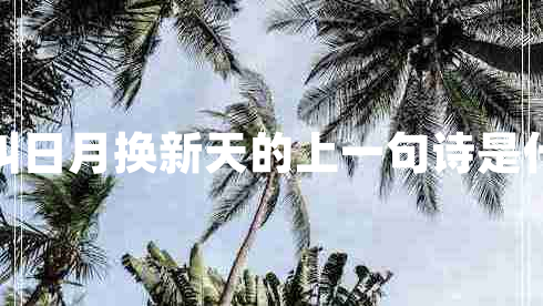 敢叫日月?lián)Q新天的上一句詩(shī)是什么