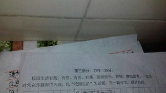 描寫(xiě)校園生活的作文1000字