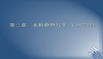 水粉小學(xué)基礎入門(mén)知識ppt