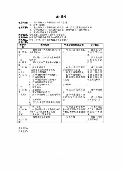 人音版八級上冊音樂(lè )基礎知識