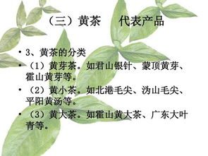茶葉基礎知識課件免費