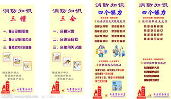 消防基礎知識四懂三會(huì )會(huì )