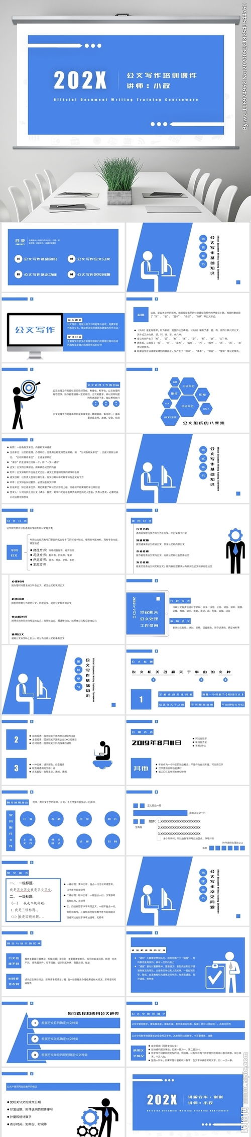公文基礎知識培訓ppt課件