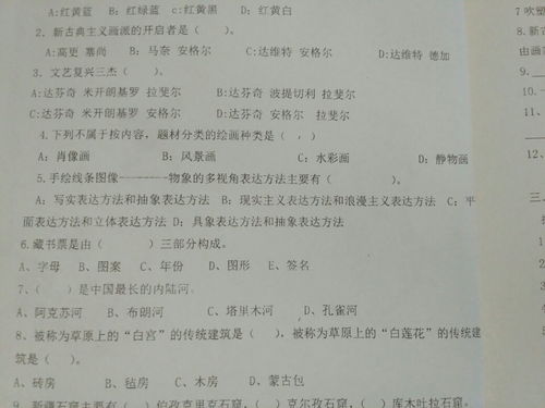 初中美術(shù)基礎理論知識點(diǎn)總結