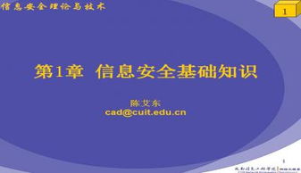 信息技術(shù)基礎技術(shù)知識