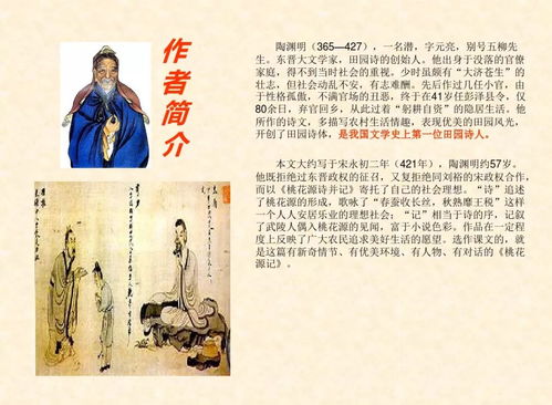 桃花源記基礎知識題