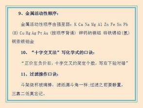 初中生化學(xué)基礎知識入門(mén)