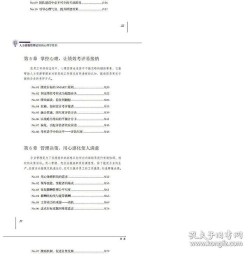 人力資源管理,基礎知識,心理學(xué)
